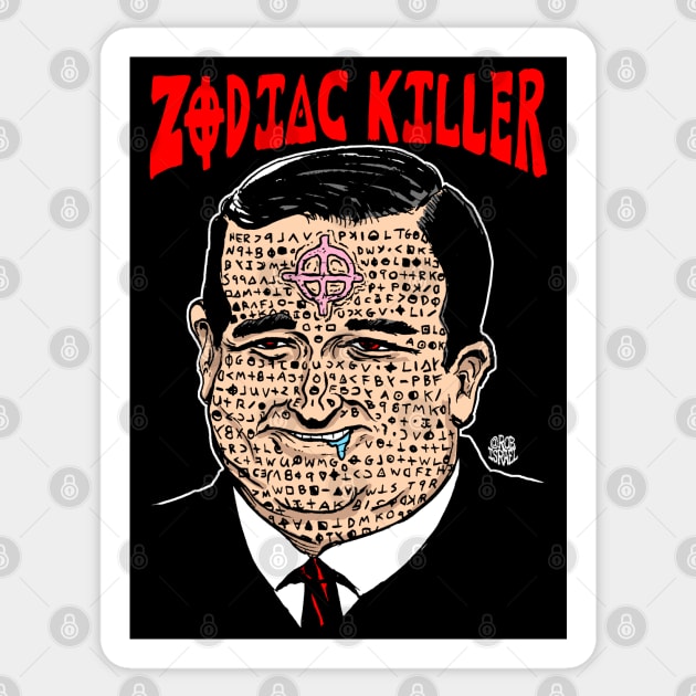 Zodiac Killer Sticker by Robisrael